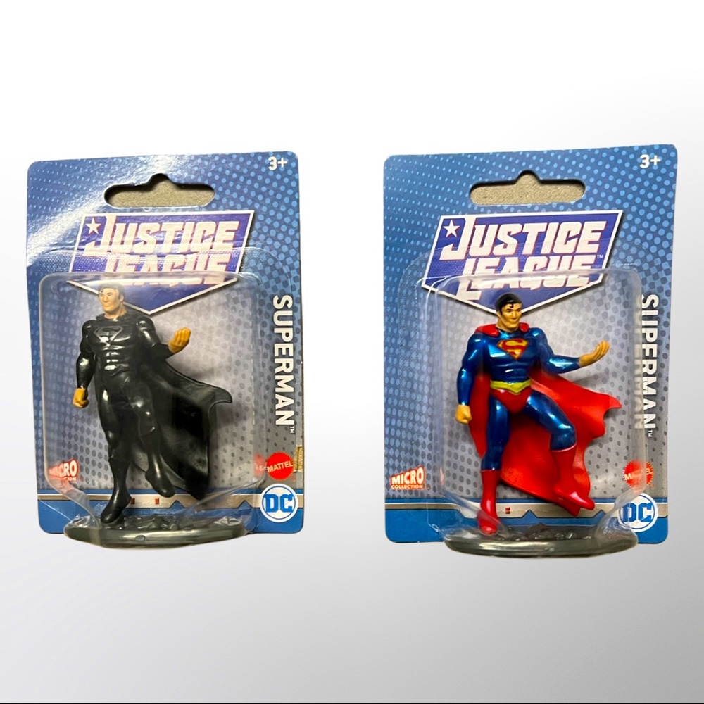 NEW ✨ SUPERMAN figurine Micro Collection JUSTICE LEAGUE #Superman 🦸‍♂️💪